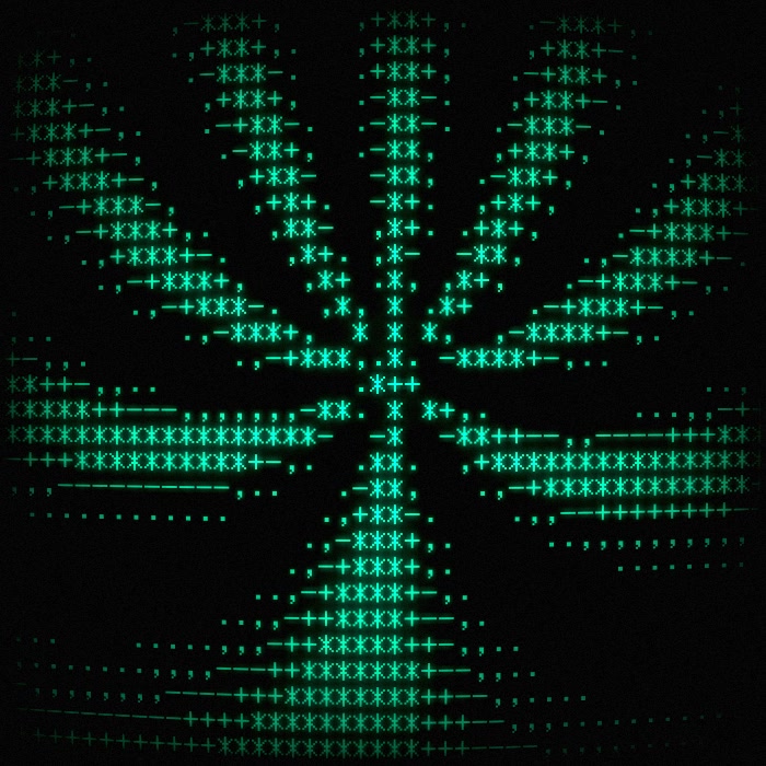 A glimpse of the 80s demoscene through an ASCII post-processing effect with Bloom, a nice CRT curvature, and the good old monochrome CRT green phosphor color.